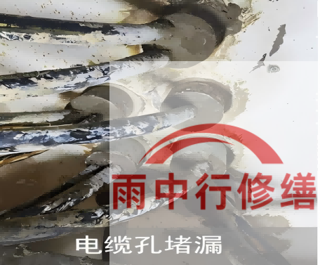 张家口电缆线空洞堵漏加固案例